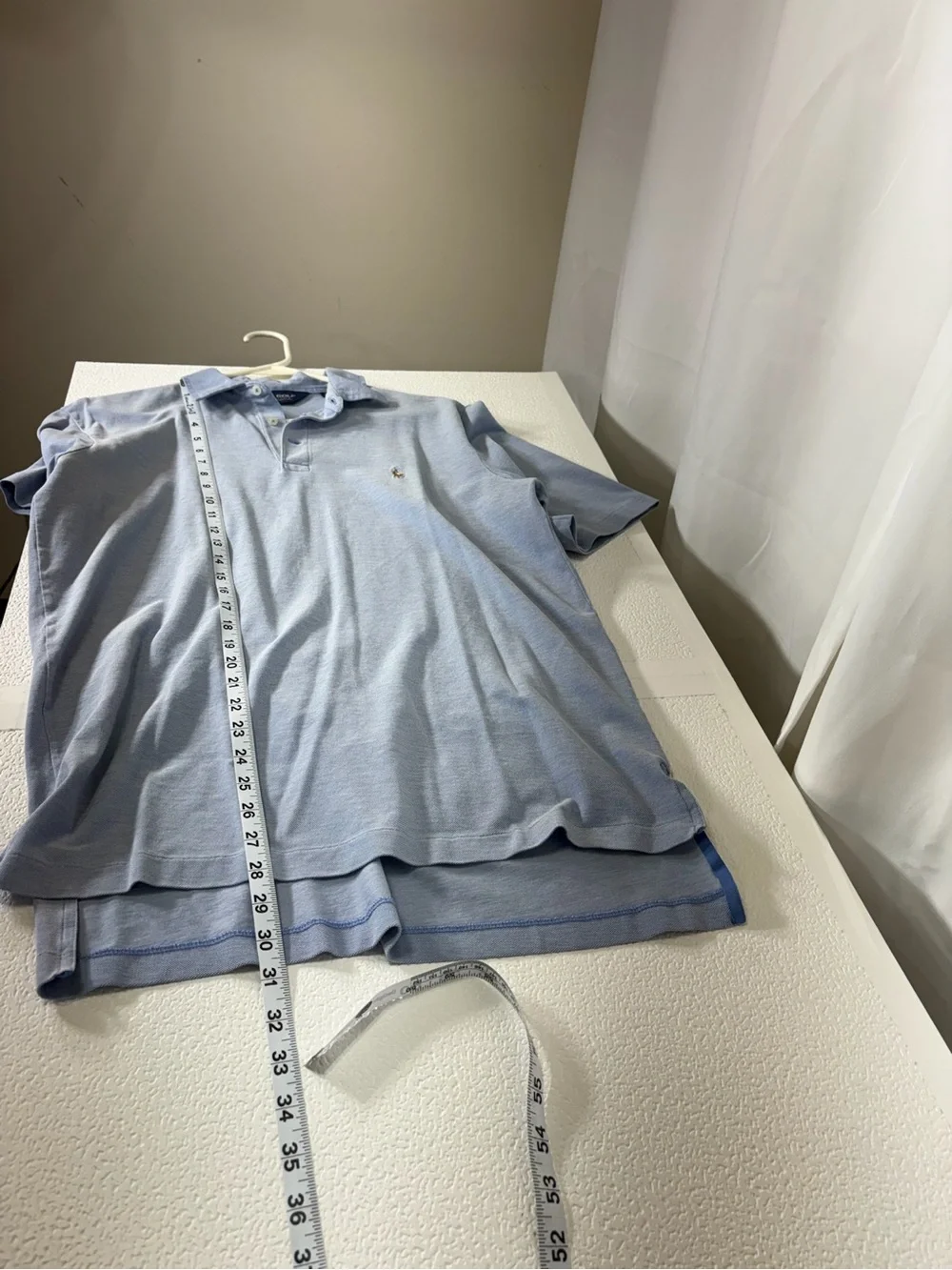 Ralph Lauren Light Blue Short-Sleeve Polo with Embroidered Pony 3850